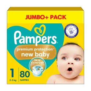Pampers Premium Protection New Baby Diapers Size 1